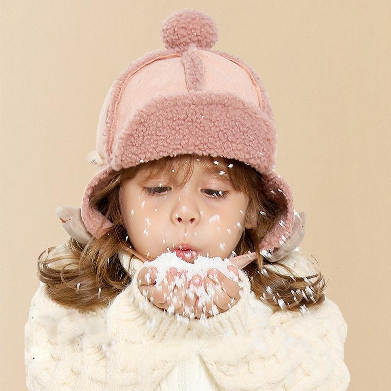Berets Boys Girls Winter Hat Kids Earflap Coral Fleece Windproof Warm Cap Outdoor Cute Thicken Lei Feng Baby 3-12 Years Old, Yellow
Berets Boys Girls Winter Hat Kids Earflap Coral Fleece Windproof Warm Cap Outdoor Cute Thicken Lei Feng Baby 3-12 Years Old, Yellow