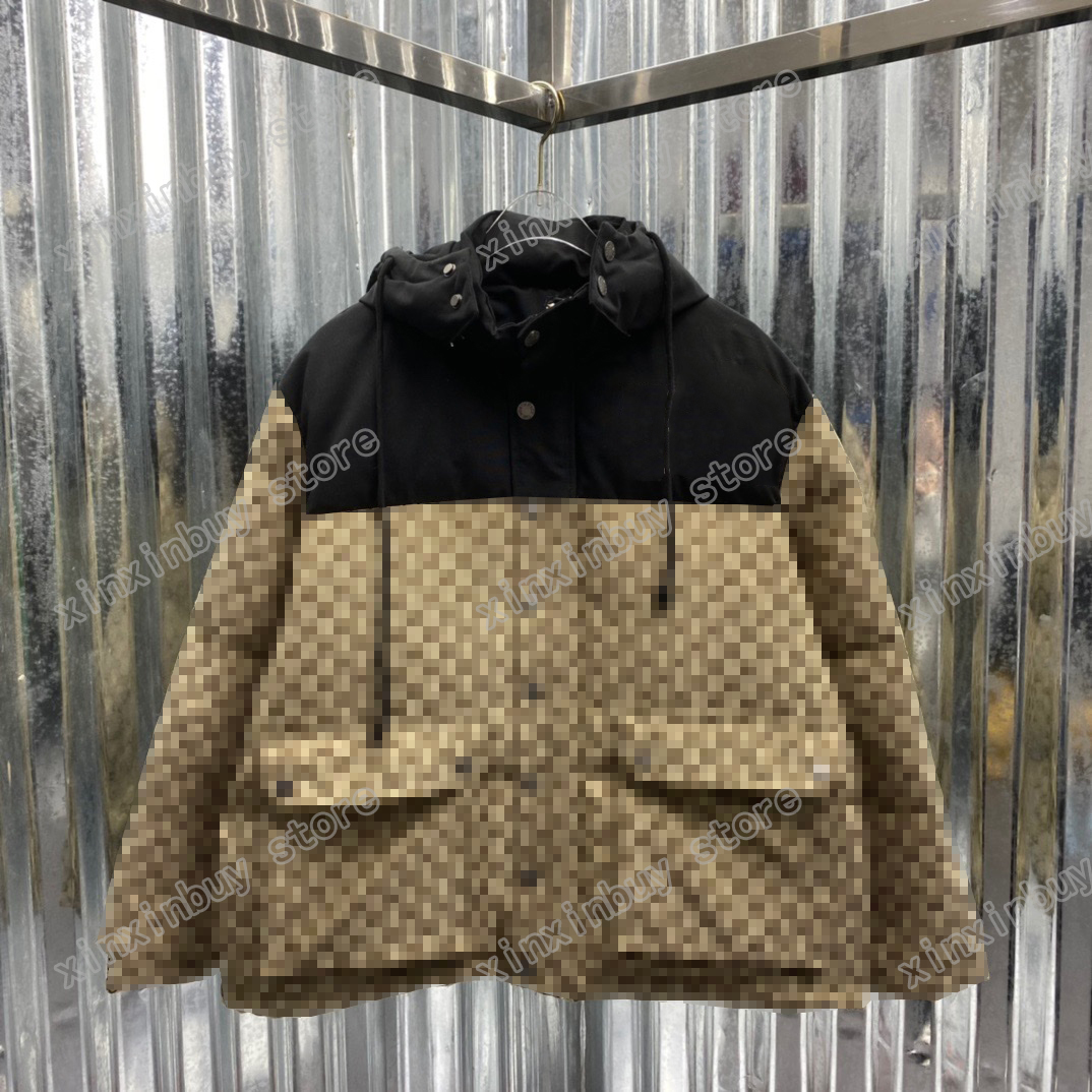 21ss Autumn Sportwear men women designers Down Parkas Hooded Double letter Jacquard fabric clothes Coats Outerwear Clothing khaki green blue M-XL
21ss Autumn Sportwear men women designers Down Parkas Hooded Double letter Jacquard fabric clothes Coats Outerwear Clothing khaki green blue M-XL
