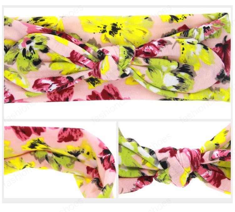 Baby Girl Headbands Wide Elastic Bow Head Band Hairbands For Girls Toddler Kids Turban Hair Accessories Photo Props