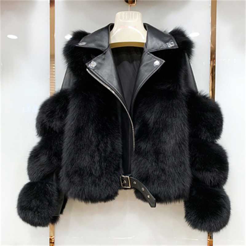 Real Fox Fur Coats With Genuine Sheepskin Leather Wholeskin Natural Fox Fur Jacket Outwear Luxury Women Winter 210927, Natural color
Real Fox Fur Coats With Genuine Sheepskin Leather Wholeskin Natural Fox Fur Jacket Outwear Luxury Women Winter 210927, Natural color