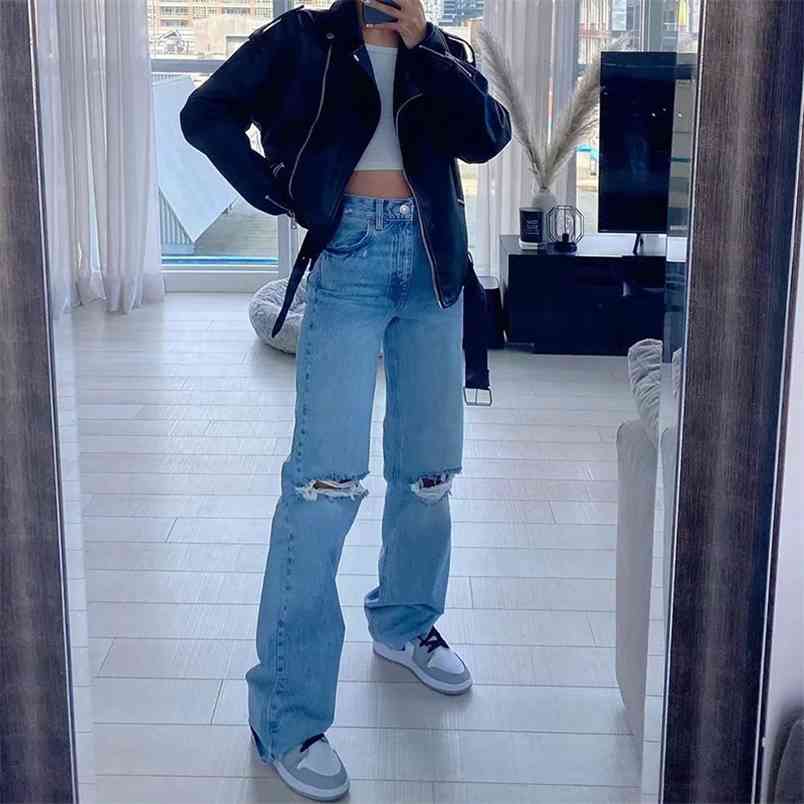 MosiMolly Spring Ripped Hole Jeans Denim Pants Women Flare Floor Vintage Blue Black Tassel Bottom 210708, Sky blue b
MosiMolly Spring Ripped Hole Jeans Denim Pants Women Flare Floor Vintage Blue Black Tassel Bottom 210708, Sky blue b