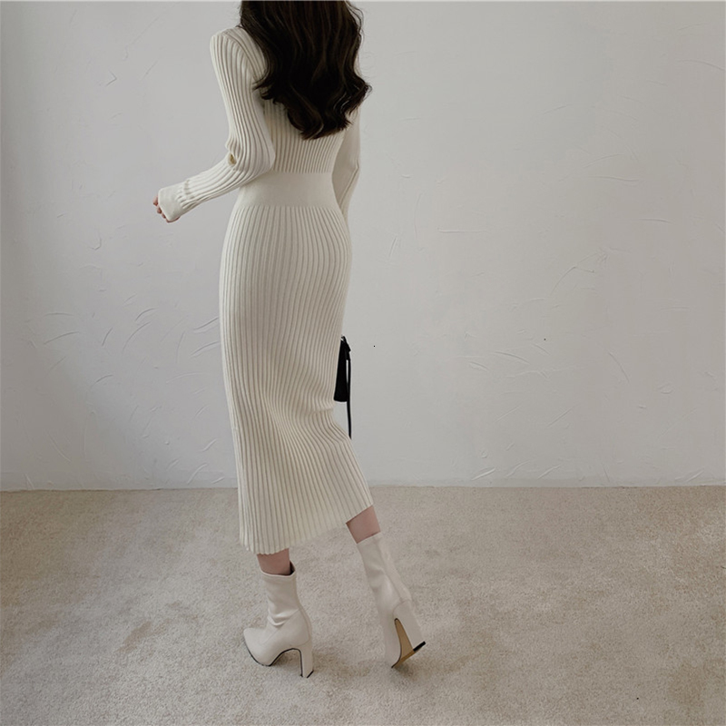 Casual Dresses Dressed in women' tightly knit ted or crocheted dressg gown with low-necked shirt over vtage autumn trend elegant 0SF5, 1# shoe box
Casual Dresses Dressed in women' tightly knit ted or crocheted dressg gown with low-necked shirt over vtage autumn trend elegant 0SF5, 1# shoe box