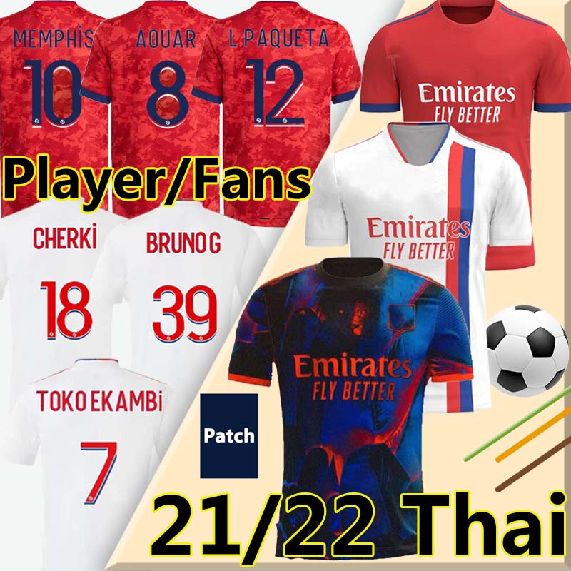 maillot de Lyonnais 2021 2022 soccer jerseys Lyon 4TH MEMPHIS DEMBELE TOKO EKAMBI 21/22 OL digital BRUNO G CHERKI AOUAR Men Kids Kit fourth football shirt, 21-22 away kids
maillot de Lyonnais 2021 2022 soccer jerseys Lyon 4TH MEMPHIS DEMBELE TOKO EKAMBI 21/22 OL digital BRUNO G CHERKI AOUAR Men Kids Kit fourth football shirt, 21-22 away kids