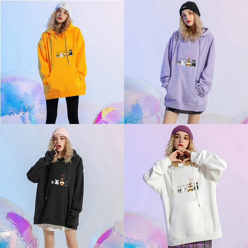 Women's Hoodies & Sweatshirts Hoodie Casual Sports Style Funny Cartoon Series Creative 100% Cotton Soft And Comfortable, Black
Women's Hoodies & Sweatshirts Hoodie Casual Sports Style Funny Cartoon Series Creative 100% Cotton Soft And Comfortable, Black