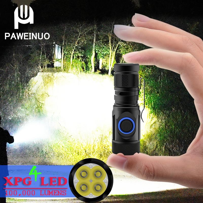 High Power Light LED Mini Torch Multifunctional Tactical Flashlights USB Rechargeable 18650 18350 Battery Torches
High Power Light LED Mini Torch Multifunctional Tactical Flashlights USB Rechargeable 18650 18350 Battery Torches