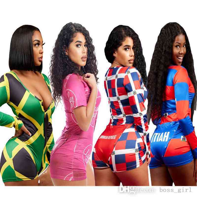 Sexy Women Jumpsuits Pajamas Milk Silk Slim Long Sleeve Button Rompers Wear Strap Adult Printing Bodysuit, Puertorico
Sexy Women Jumpsuits Pajamas Milk Silk Slim Long Sleeve Button Rompers Wear Strap Adult Printing Bodysuit, Puertorico