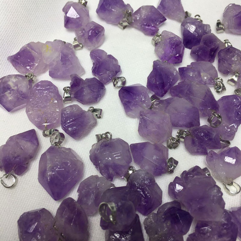Handmade Natural Crystal Stone Healing Pendant Necklaces With Alloy Chain For Women Men Fashion Party Club Jewelry
Handmade Natural Crystal Stone Healing Pendant Necklaces With Alloy Chain For Women Men Fashion Party Club Jewelry