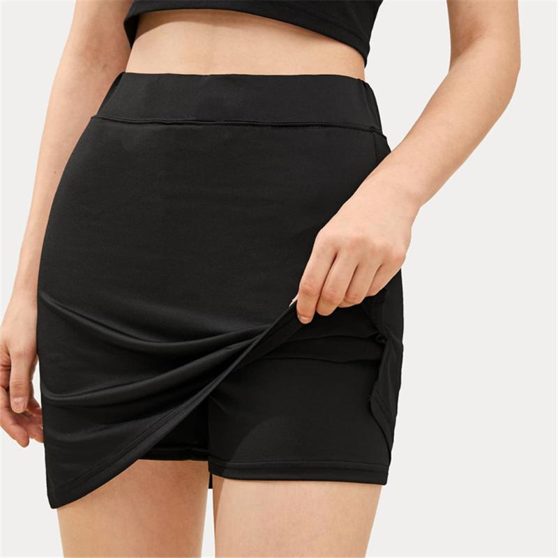 Skirts Anti-Chafing Active Skort Performance Skorts Skirt Women Sports Pencil HSJ88