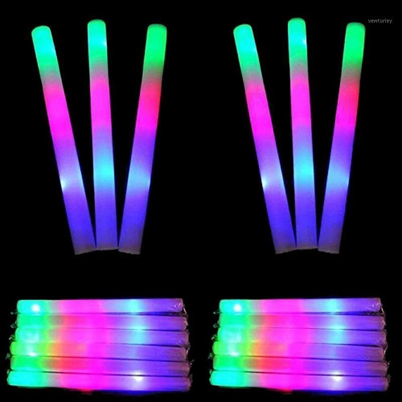 Party Decoration 30pcs Light Up Foam Sticks Glow Led Flashings Vocal Concert Reuseable Stick
Party Decoration 30pcs Light Up Foam Sticks Glow Led Flashings Vocal Concert Reuseable Stick
