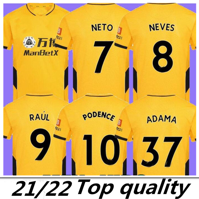 21 22 Wolves Soccer Jerseys SEMEDO RAUL NETO NEVES 2021 2022 Wolverhampton Boly J.OTTO PODENCE FAIO SILVA Football Shirts J.MOUTINHO ADAMA Men Kids Kits Wanderers
21 22 Wolves Soccer Jerseys SEMEDO RAUL NETO NEVES 2021 2022 Wolverhampton Boly J.OTTO PODENCE FAIO SILVA Football Shirts J.MOUTINHO ADAMA Men Kids Kits Wanderers