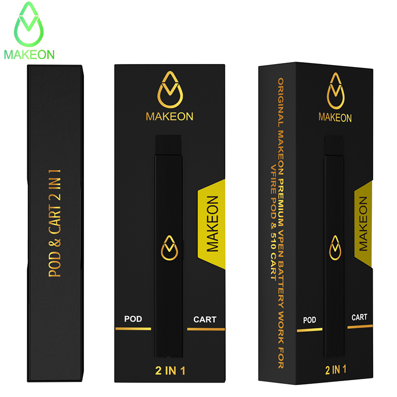 MAKEON VPEN vfire Pod Battery 450mAh E Cigarette Vape Pen for Empty mini Pods and carts OEM brand logo
MAKEON VPEN vfire Pod Battery 450mAh E Cigarette Vape Pen for Empty mini Pods and carts OEM brand logo