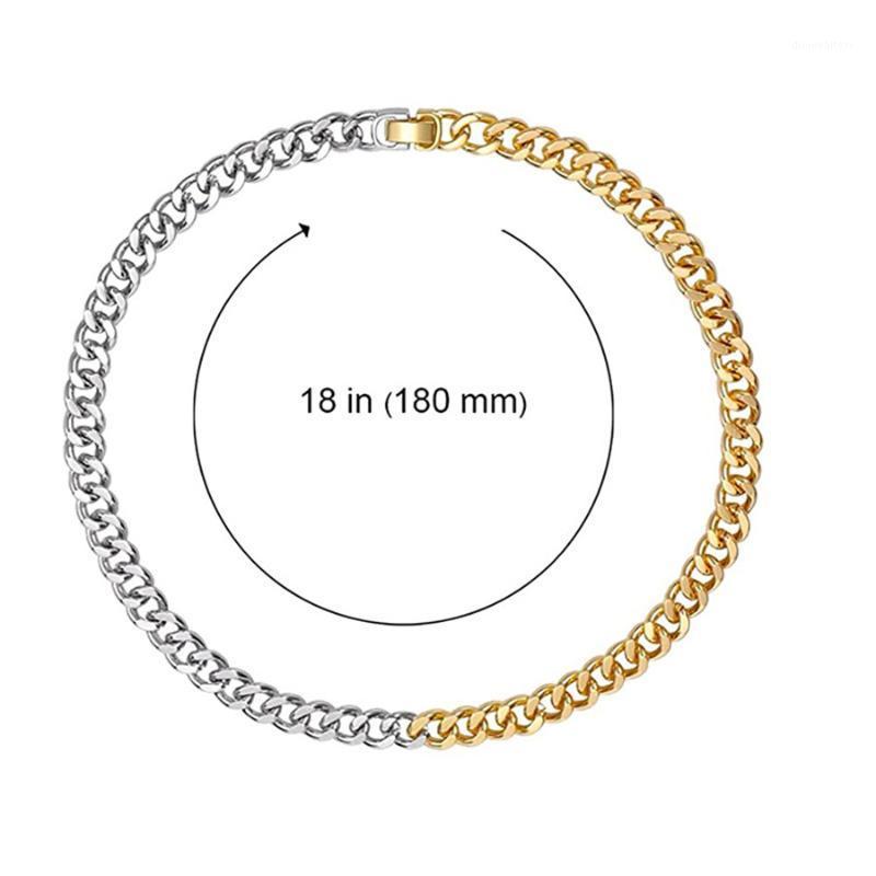 Chains 2021 Necklace Two Color Miami Cuba Lady Stainless Steel Chain Fashion Party Wholesale
Chains 2021 Necklace Two Color Miami Cuba Lady Stainless Steel Chain Fashion Party Wholesale