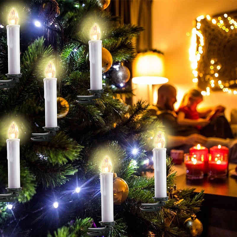 Christmas/New Years LED Candles lamp Light Flameless Remote for Home Dinner Party Christmas Tree Decoration Lamp
Christmas/New Years LED Candles lamp Light Flameless Remote for Home Dinner Party Christmas Tree Decoration Lamp