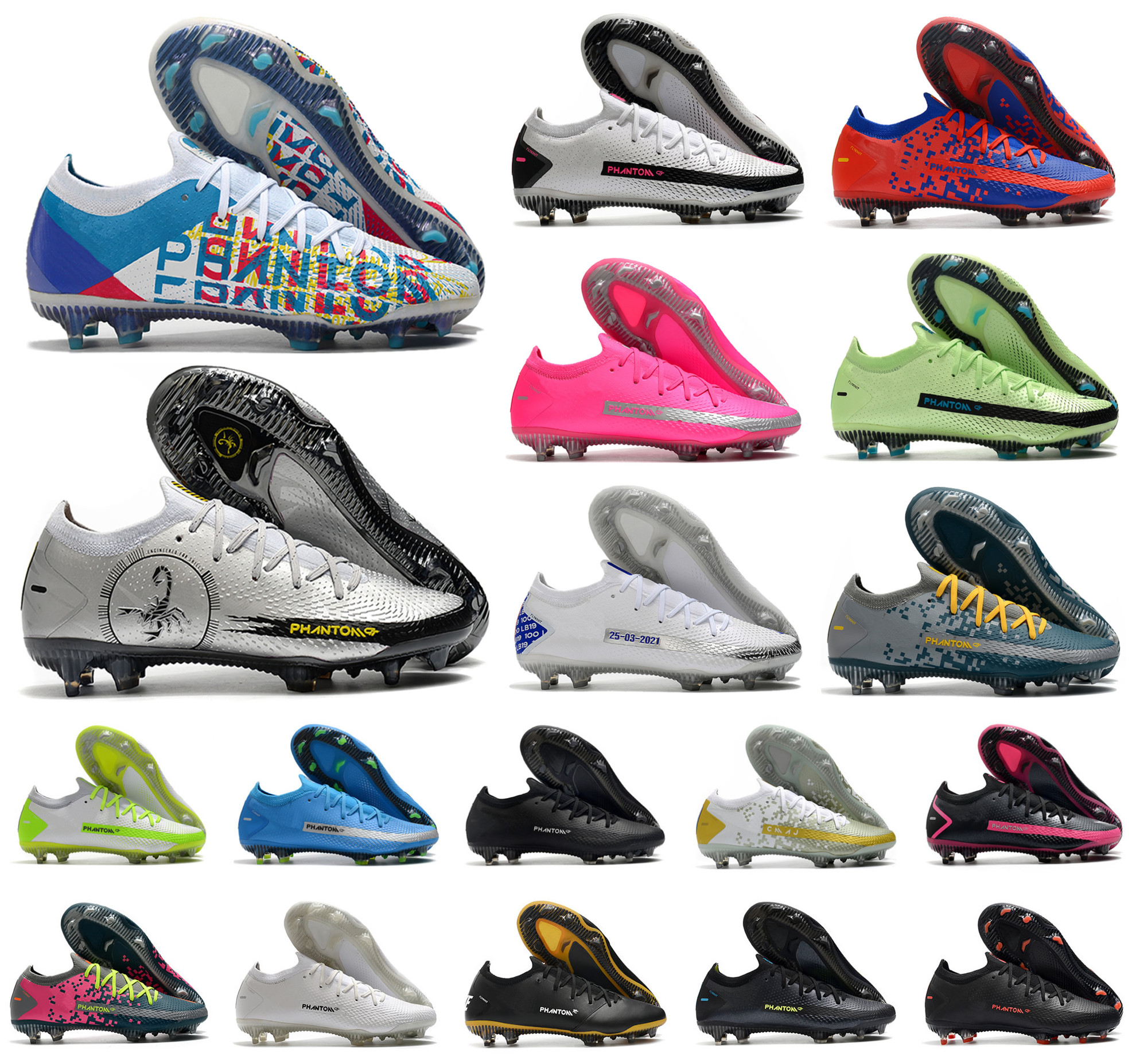 2021 Mens Soccer shoes Phantom GT Elite 3D FG Boys Football Boots Cleats Size 39-45, 7 fg
2021 Mens Soccer shoes Phantom GT Elite 3D FG Boys Football Boots Cleats Size 39-45, 7 fg