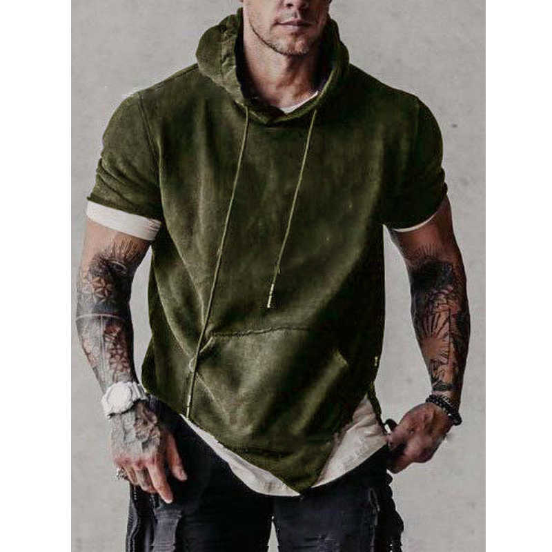 Summer T-Shirt Men Oversized Hoodie Short Sleeve Jesus Christian Cross Printing T Shirts Arrival Fashion Casual Tops 210629