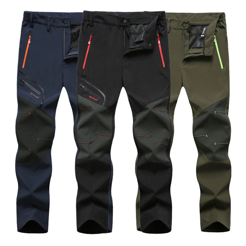 Men's quick-drying pants couple outdoor assault drawers spring and autumn thin micro-elastic waterproof breathable hiking trousers, Dark blue
Men's quick-drying pants couple outdoor assault drawers spring and autumn thin micro-elastic waterproof breathable hiking trousers, Dark blue