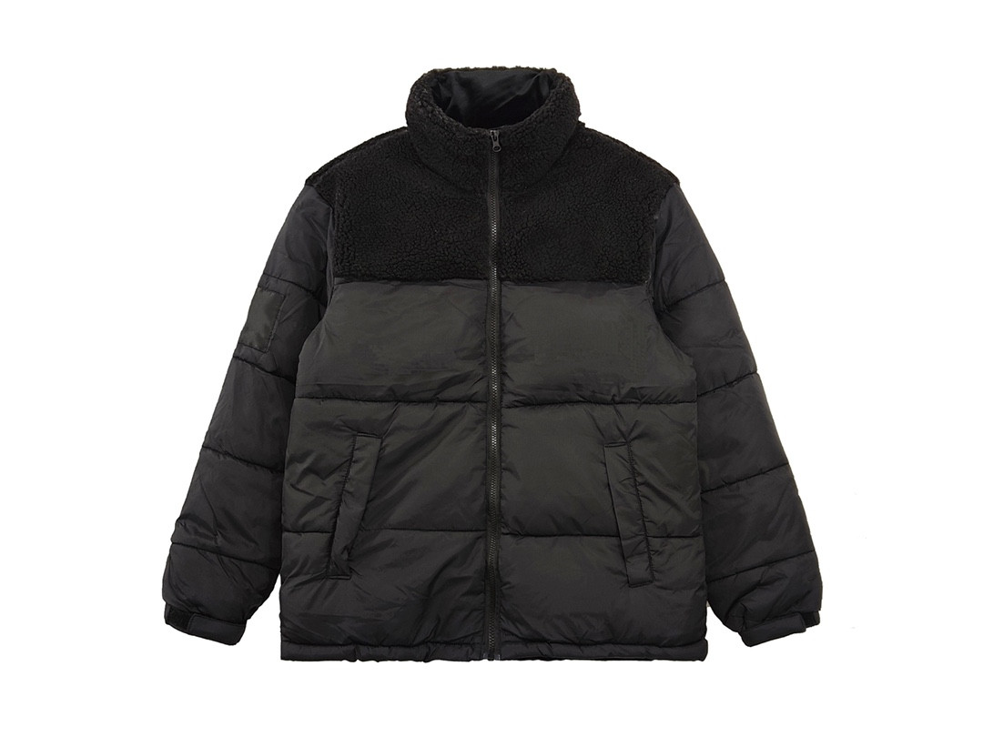 Winter Men's And Women's North Down Cotton Jacket Short Hit Color Coat Checkered Fabric Design Clothing Face Embroidery Logo Outerweat 155
Winter Men's And Women's North Down Cotton Jacket Short Hit Color Coat Checkered Fabric Design Clothing Face Embroidery Logo Outerweat 155