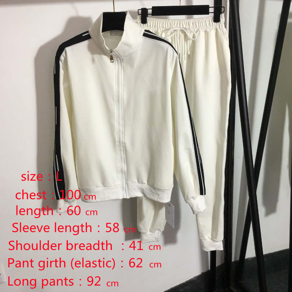 Women's Two Piece Pants Knit Sport Suit Letter Side Embroidery Print Long sleeve Zipper Cardigan Coat Tracksuits Set, Extra shipping cost
Women's Two Piece Pants Knit Sport Suit Letter Side Embroidery Print Long sleeve Zipper Cardigan Coat Tracksuits Set, Extra shipping cost