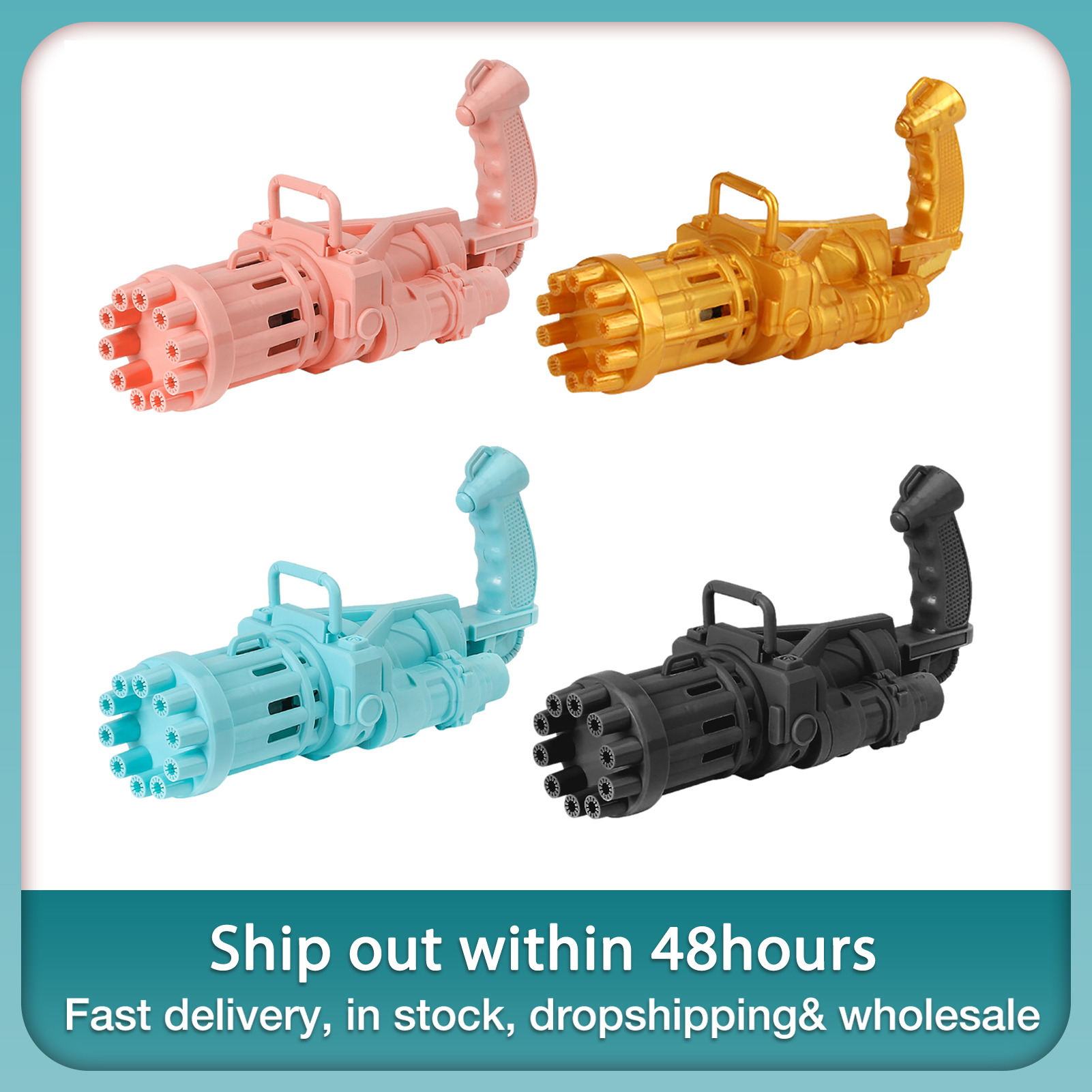 New Gatling Machine Gifts 10-Hole Automatic Guns For Kids Electric Shooter Gatling Summer Soap Water Bubble Maker
New Gatling Machine Gifts 10-Hole Automatic Guns For Kids Electric Shooter Gatling Summer Soap Water Bubble Maker