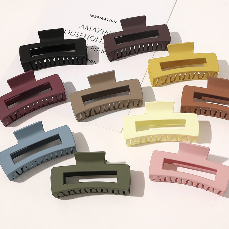 Elegant Women Large Hair Claws Rectangle Acrylic Resin Acetate Leopard Print Geometric Hairpins Hair Accessories, Mixed color
Elegant Women Large Hair Claws Rectangle Acrylic Resin Acetate Leopard Print Geometric Hairpins Hair Accessories, Mixed color