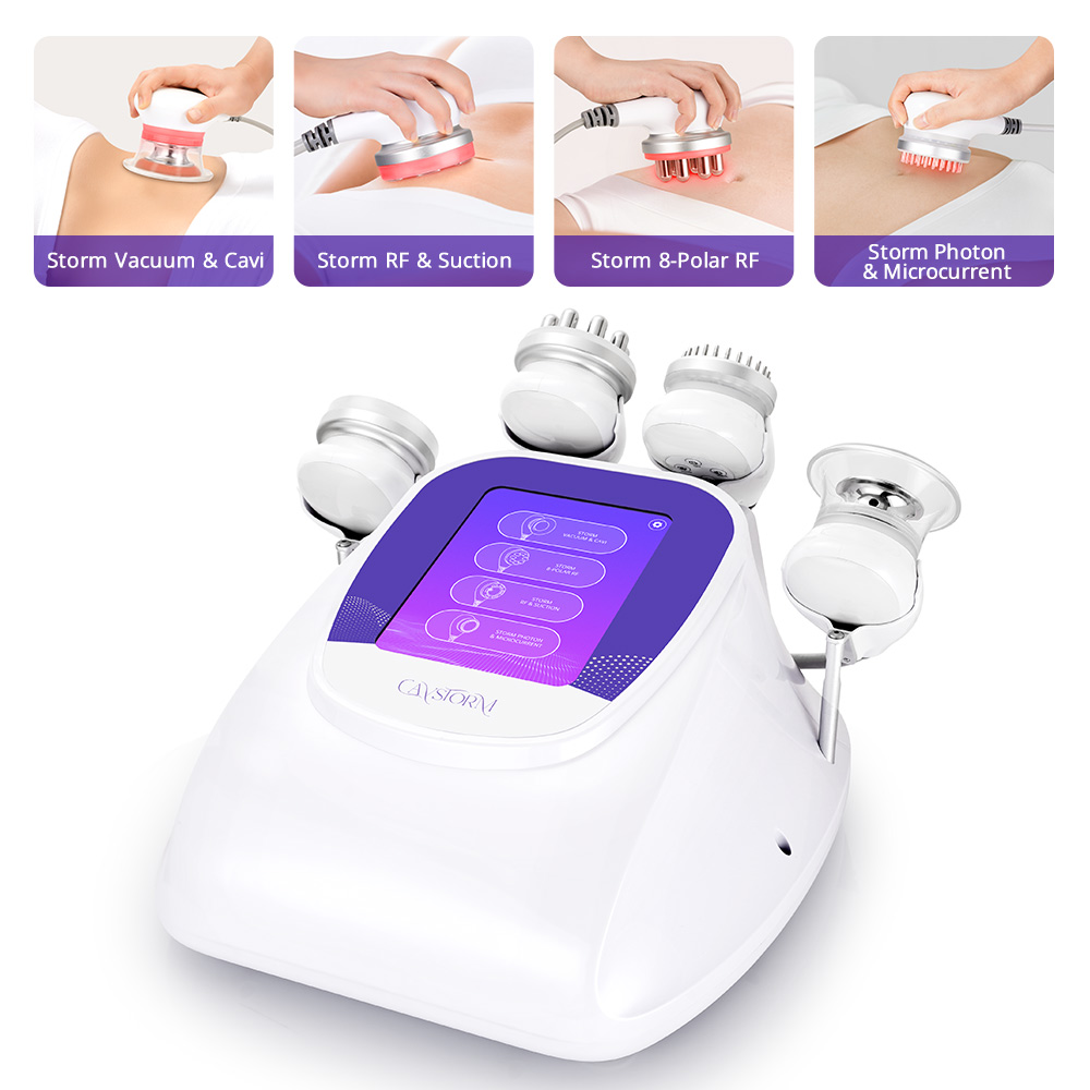 CaVstorm Cavitation 3.0 Slimming Machine Ultrasonic 40K Storm Vacuum & Cavi Probe Photon Microcurrent Skin Tighten Slim Body Shape Device
CaVstorm Cavitation 3.0 Slimming Machine Ultrasonic 40K Storm Vacuum & Cavi Probe Photon Microcurrent Skin Tighten Slim Body Shape Device