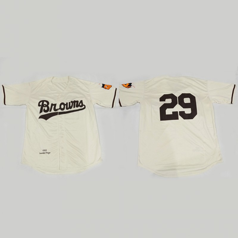 Mens Baseball Brown Jersey Stitched Satchel Paige 29 St. Louis 1953 Jerseys, Blue;black
Mens Baseball Brown Jersey Stitched Satchel Paige 29 St. Louis 1953 Jerseys, Blue;black