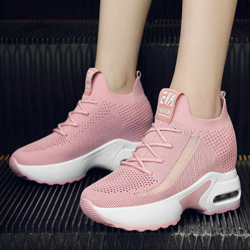 Fashion Women Platform Chunky Sneakers Comfy Height Increasing 8cm Casual Sports Shoes Ladies Lace-Up Outdoor Walking Footwear
Fashion Women Platform Chunky Sneakers Comfy Height Increasing 8cm Casual Sports Shoes Ladies Lace-Up Outdoor Walking Footwear