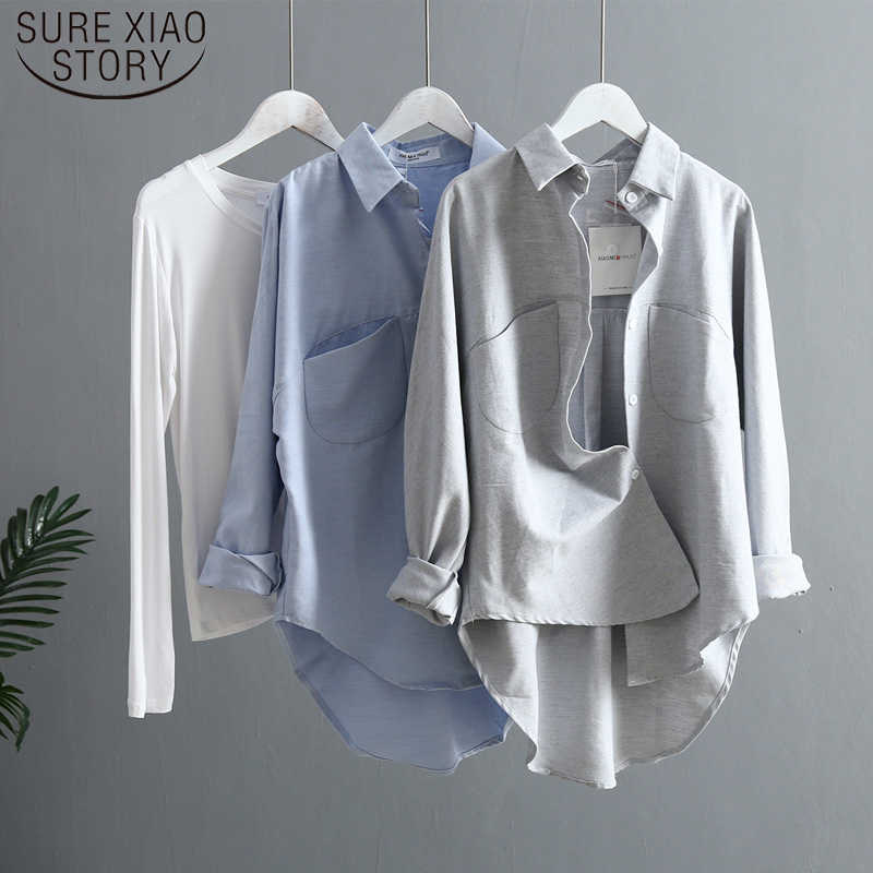Blusas Mujer De Moda Autumn Winter Fashion Bat Sleeve Pockets Thick Women Shirts Solid Women Blouses and Tops 6658 50 210527, Blue
Blusas Mujer De Moda Autumn Winter Fashion Bat Sleeve Pockets Thick Women Shirts Solid Women Blouses and Tops 6658 50 210527, Blue