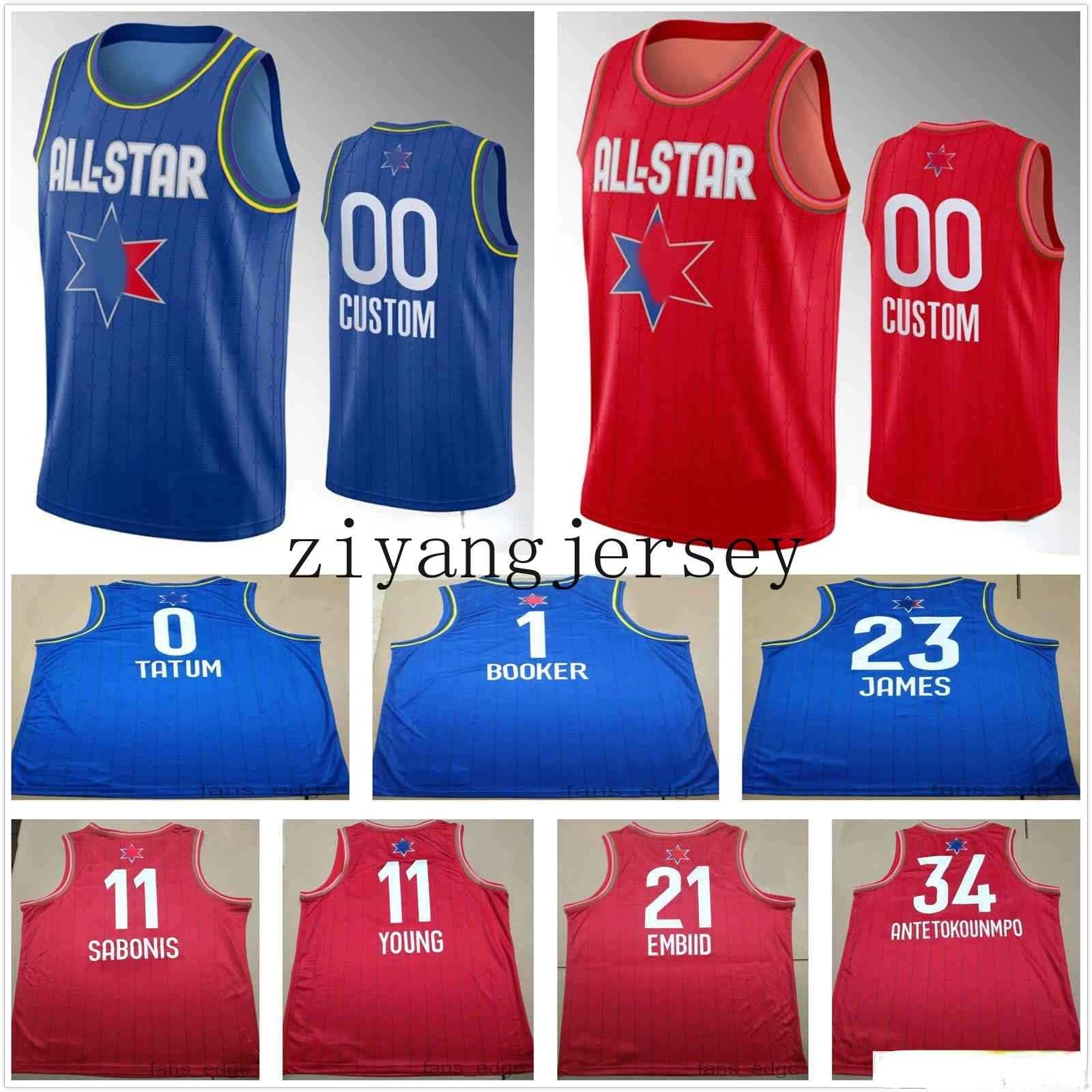 Custom Printed 2022 All-Star Basketball Jerseys Jokic Young Walker Leonard Lillard Mitchell Sabonis Booker Doncic Antetokounmpo Siakam Men, Black;red
Custom Printed 2022 All-Star Basketball Jerseys Jokic Young Walker Leonard Lillard Mitchell Sabonis Booker Doncic Antetokounmpo Siakam Men, Black;red