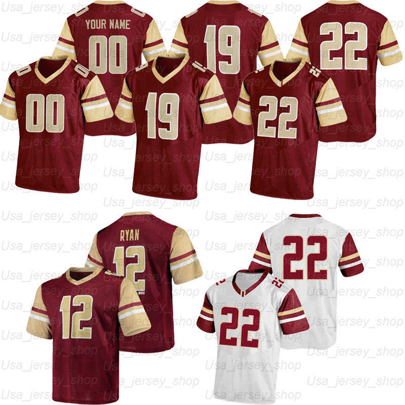 Custom Boston College Football Jerseys 5 Phil Jurkovec 84 Jake Burt 90 B.J. Raji 13 Anthony Brown 22 Doug Flutie 24 Pat Garwo III, Red v
Custom Boston College Football Jerseys 5 Phil Jurkovec 84 Jake Burt 90 B.J. Raji 13 Anthony Brown 22 Doug Flutie 24 Pat Garwo III, Red v