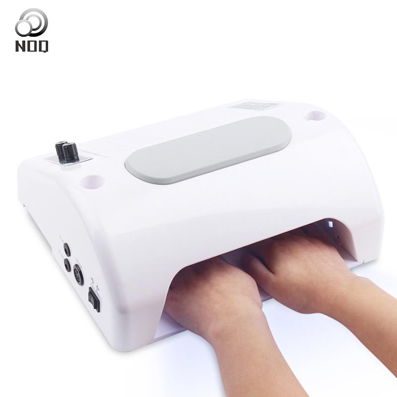 Nail Dryers NOQ 5In1 UV LED Lamp For Nails 39leds Dryer Fan Lamps Manicure With Vacuum Cleaner Dust Collector Machine