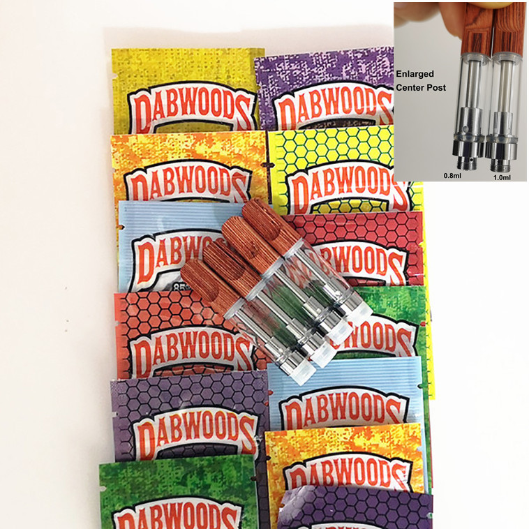 Dabwoods Vape Carts Natural Wood Mouthtip 510 Thread Thick Oil Vape Cartridges Packaging 0.8ml 1.0ml Empty Atomizers with Packaging bags
Dabwoods Vape Carts Natural Wood Mouthtip 510 Thread Thick Oil Vape Cartridges Packaging 0.8ml 1.0ml Empty Atomizers with Packaging bags