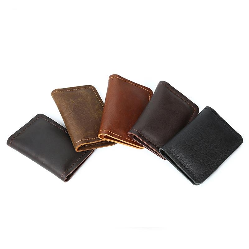 Wallets Men's Card Bag Genuine Leather Retro Cow Wallet Crazy Horse Holders Small Mini Thin Ticket Holder Purse, Black
Wallets Men's Card Bag Genuine Leather Retro Cow Wallet Crazy Horse Holders Small Mini Thin Ticket Holder Purse, Black