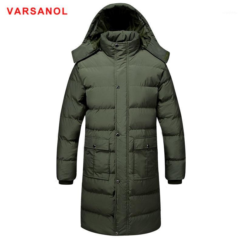 Men's Down & Parkas Varsanol Thick Winter Jackets For Men 2021 Est Jacket With Hat Long Warm Coats Fashion Army Green Hooded Parka Coat, Black
Men's Down & Parkas Varsanol Thick Winter Jackets For Men 2021 Est Jacket With Hat Long Warm Coats Fashion Army Green Hooded Parka Coat, Black