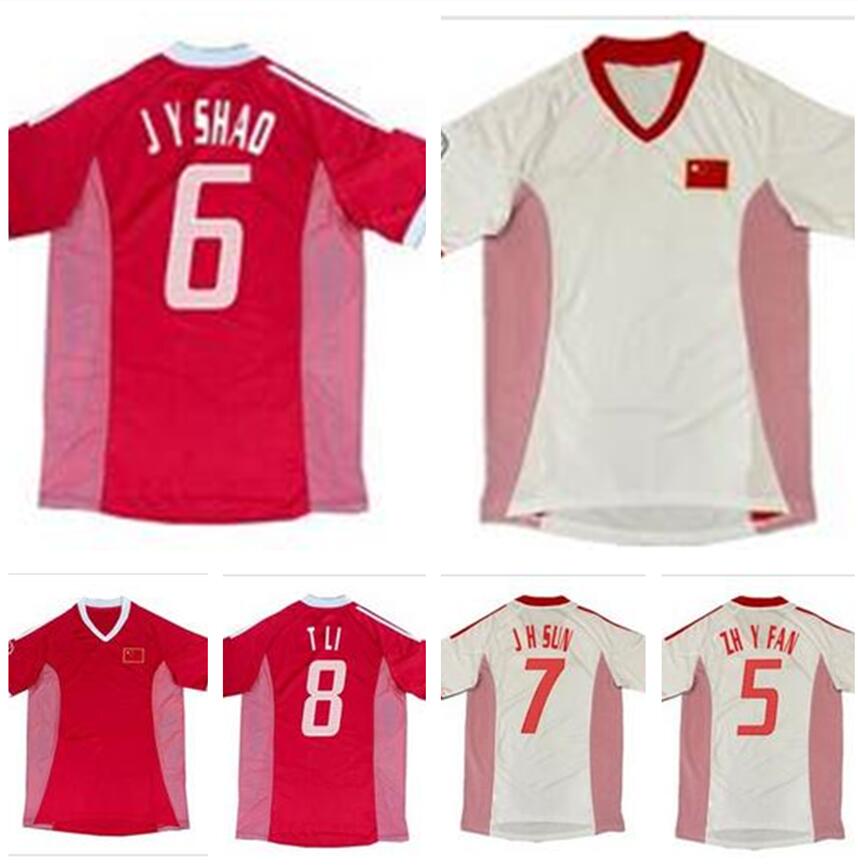 2002 China retro soccer jersey 02 04 Chinese PR Li Tie Zhao Junzhe Sun Jihai Du Wei Su Maozhen Ma Mingyu classic vintage Zhiyi Fan football, Home wc jersey
2002 China retro soccer jersey 02 04 Chinese PR Li Tie Zhao Junzhe Sun Jihai Du Wei Su Maozhen Ma Mingyu classic vintage Zhiyi Fan football, Home wc jersey