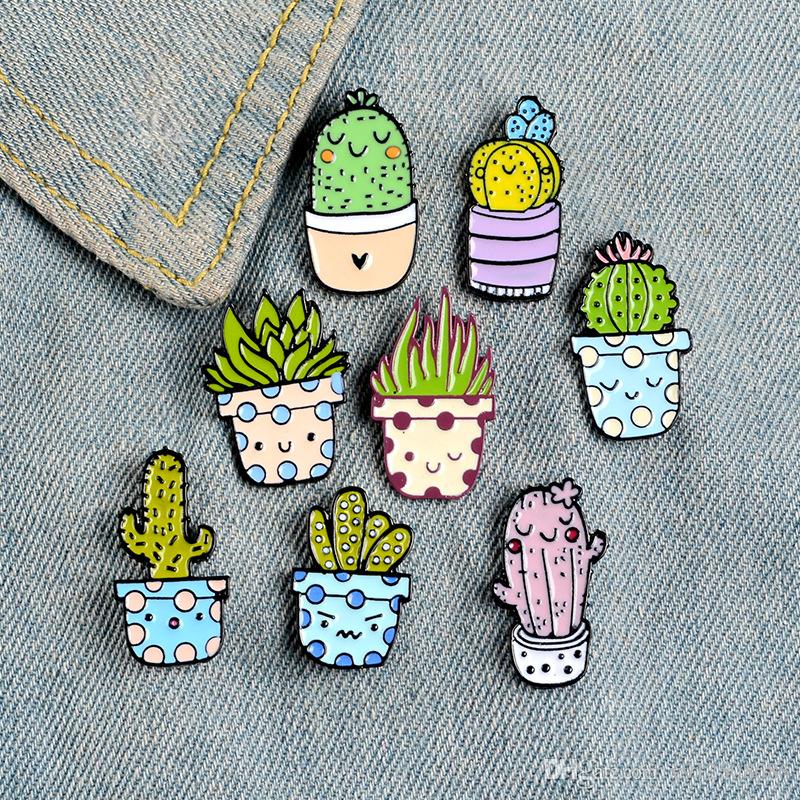 Cartoon Cactus Brooch Cute Mini Plant Pot Enamel Women Denim Jackets Lapel Pins Hat Badges Kid Cactus Badge, Gray
Cartoon Cactus Brooch Cute Mini Plant Pot Enamel Women Denim Jackets Lapel Pins Hat Badges Kid Cactus Badge, Gray