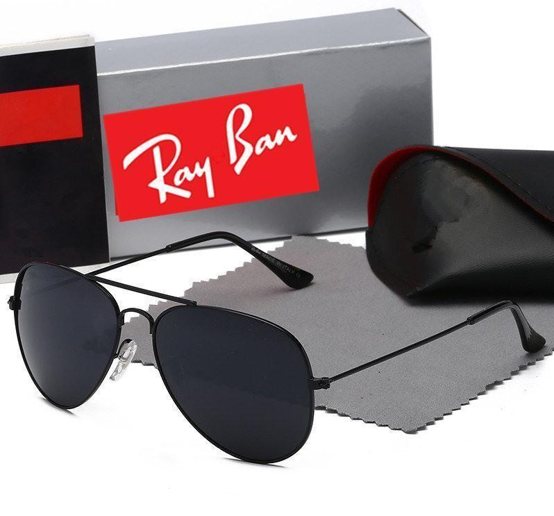 High Quality Ray Men Women Sunglasses Vintage Pilot Aviator Brand Sun Glasses Band UV400 Bans With Box and Case 3025
High Quality Ray Men Women Sunglasses Vintage Pilot Aviator Brand Sun Glasses Band UV400 Bans With Box and Case 3025