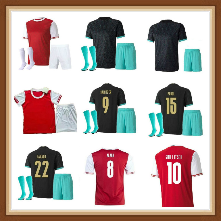 2021 Austria kids kits soccer jersey youth boys child 20 21 DAVID ALABA home Away Arnautovic Sabitzer Grillitsch camisetas Football Shirts, Black;yellow
2021 Austria kids kits soccer jersey youth boys child 20 21 DAVID ALABA home Away Arnautovic Sabitzer Grillitsch camisetas Football Shirts, Black;yellow