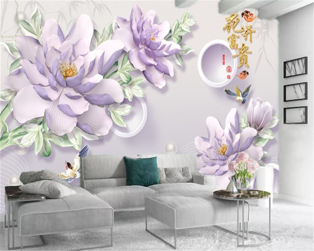 Wallpapers 3d Modern Wallpaper HD Pink Noble Peony Custom Romantic Floral Interior Silk Mural, As pic
Wallpapers 3d Modern Wallpaper HD Pink Noble Peony Custom Romantic Floral Interior Silk Mural, As pic