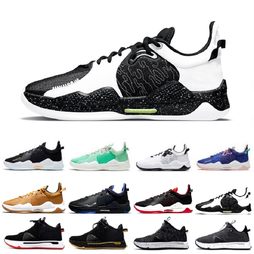 Black White Blue powder Paul George PG 5 V Mens Basketball Shoes Newest Clippers Bred PG5 trainers men Sports Sneakers, Color#4
Black White Blue powder Paul George PG 5 V Mens Basketball Shoes Newest Clippers Bred PG5 trainers men Sports Sneakers, Color#4