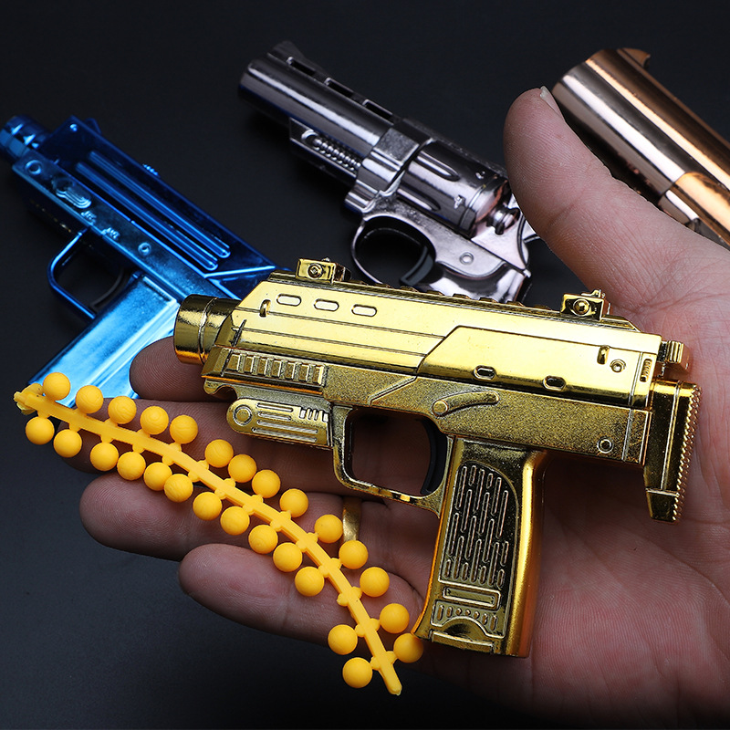 Mini Alloy MP7 M10 Revolver Toy Gun Model Pistol Gold Soft Bullet Can Shoot Submachine Weapon
Mini Alloy MP7 M10 Revolver Toy Gun Model Pistol Gold Soft Bullet Can Shoot Submachine Weapon