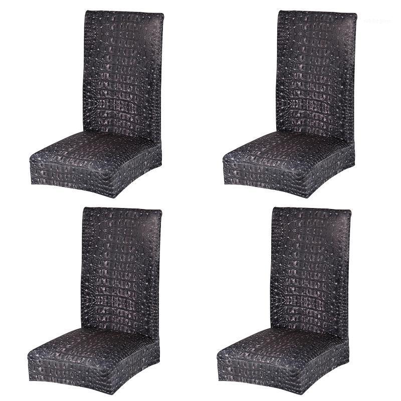 4pcs Living Room Wedding Decoration Banquet Slipcover Chair Cover Crocodile Pattern Home Universal El Stretch Removable
4pcs Living Room Wedding Decoration Banquet Slipcover Chair Cover Crocodile Pattern Home Universal El Stretch Removable