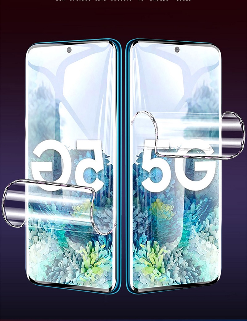 Hydrogel Soft Film Full Coverage Curved 3D Cover Screen Protector For Samsung S8 S9 Plus S10 S20 FE S21 S22 S23 Ultra Note 8 9 10 20 A14 A24 A34 A54 A
