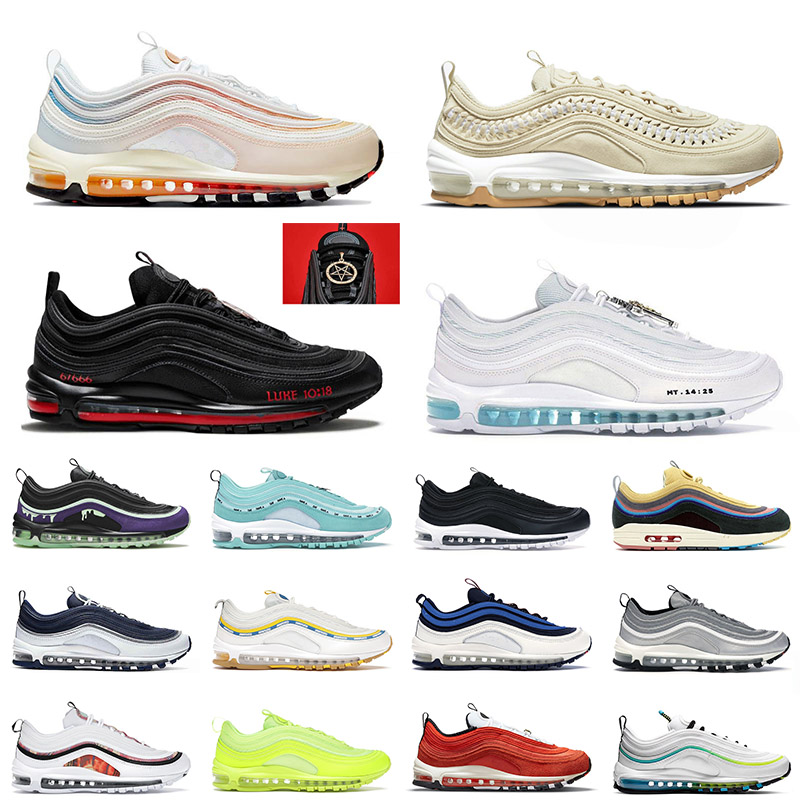 97 Satan MSCHF x INRI Jeus Sports Running Shoes Mens Cork The Future Undefeated UCLA Bruins Tab Obsidian Sail 97s Women Sneakers Trainers 36-45, C18 summer pack 36-40
97 Satan MSCHF x INRI Jeus Sports Running Shoes Mens Cork The Future Undefeated UCLA Bruins Tab Obsidian Sail 97s Women Sneakers Trainers 36-45, C18 summer pack 36-40