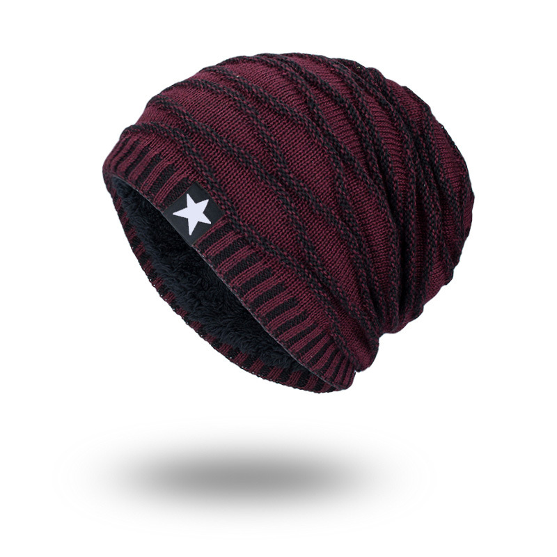 Classic Design Korean Style Hip Hop Knitted Woolen Hat Warm Caps with Star Label, Black
Classic Design Korean Style Hip Hop Knitted Woolen Hat Warm Caps with Star Label, Black