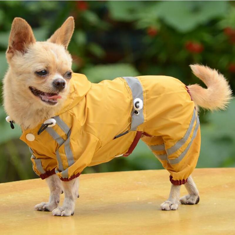 Dog Apparel Well Puppy Raincoat Waterproof Jacket Reflective Safety Clothes Pet Cat Glisten Bar Hoody Coats Small Dogs
Dog Apparel Well Puppy Raincoat Waterproof Jacket Reflective Safety Clothes Pet Cat Glisten Bar Hoody Coats Small Dogs