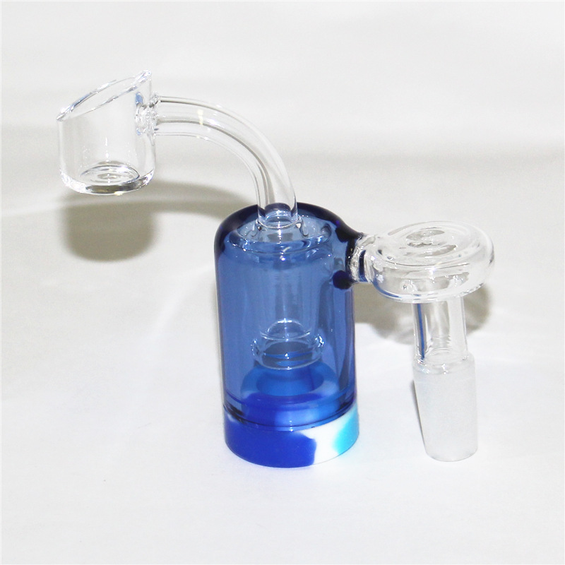 14mm male Glass Ashcatcher Hookah Bong with Colorful Silicone Container Reclaimer quartz banger Thick Pyrex Ash catcher Water Smoking Pipes
14mm male Glass Ashcatcher Hookah Bong with Colorful Silicone Container Reclaimer quartz banger Thick Pyrex Ash catcher Water Smoking Pipes