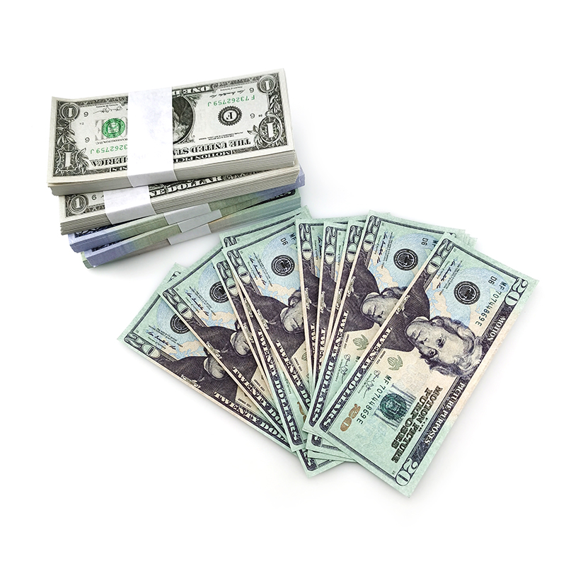 3 Pack Party Supplies Fake Banknote 5 10 20 50 Euros Realistic Toy Bar Props Copy Currency Movie Money 100 PCS/Pack