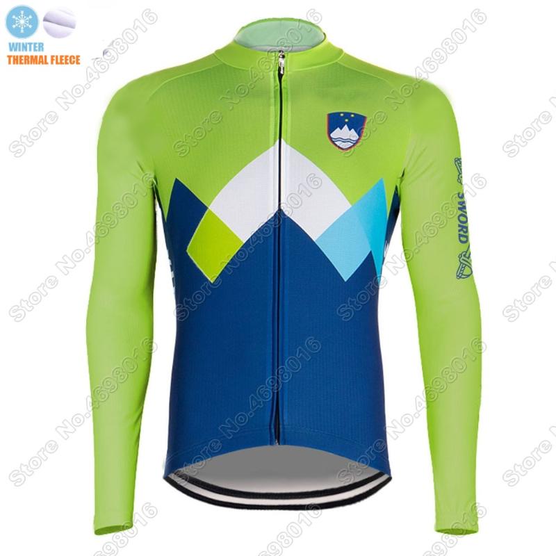 Racing Jackets 2021 Slovenia National Team Cycling Jersey Long Sleeve Men Clothing Road Bike Shirt Winter Thermal Jacket MTB Maillot, No fleece 1
Racing Jackets 2021 Slovenia National Team Cycling Jersey Long Sleeve Men Clothing Road Bike Shirt Winter Thermal Jacket MTB Maillot, No fleece 1