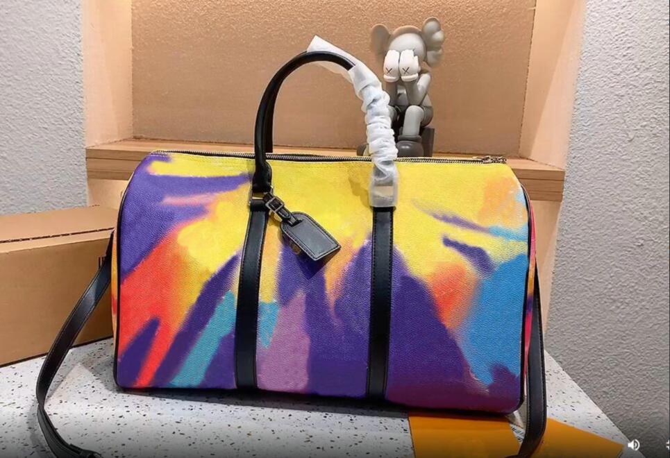 designer Men Fashion Duffle Bag Triple color Travel Bags Mens Handle Luggage Business Tote handbag with Shoulder Strap Rave Reviews, Multi
designer Men Fashion Duffle Bag Triple color Travel Bags Mens Handle Luggage Business Tote handbag with Shoulder Strap Rave Reviews, Multi
